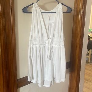 White Free People Top